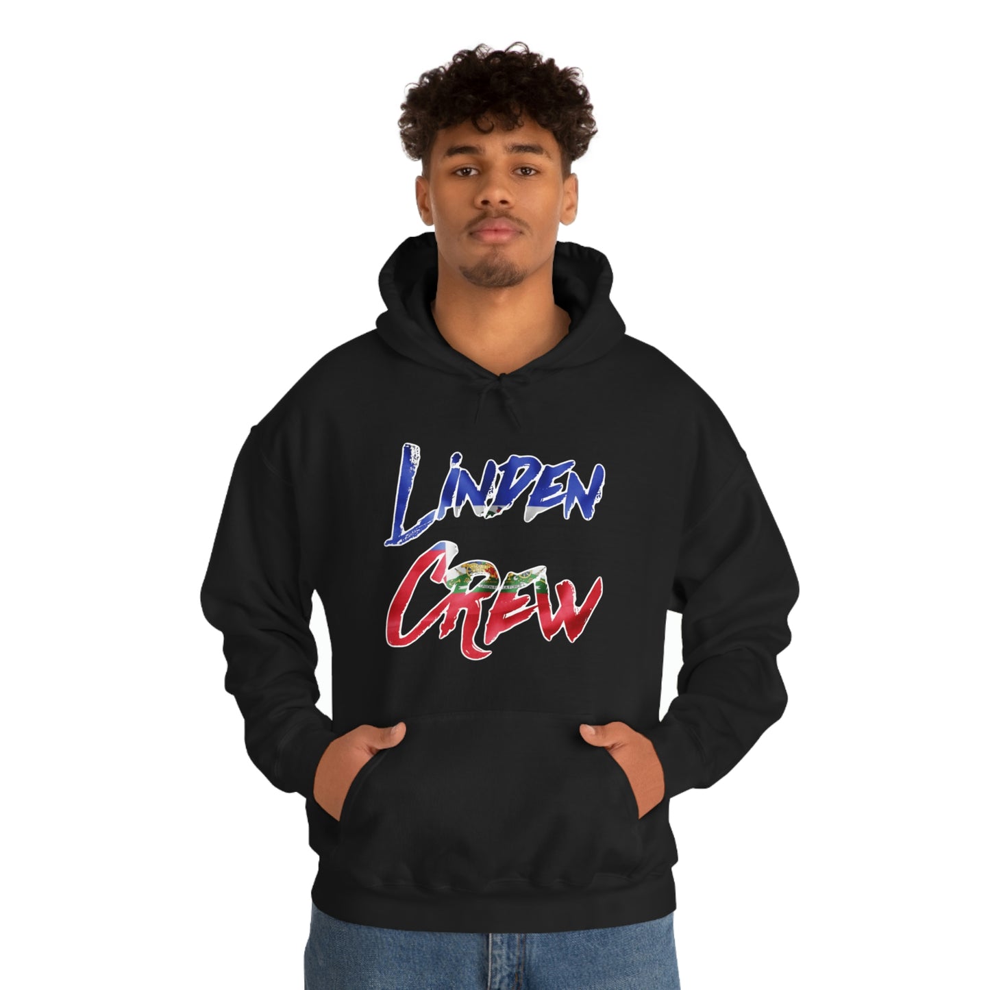 Linden Crew Haitian Flag Hoodie