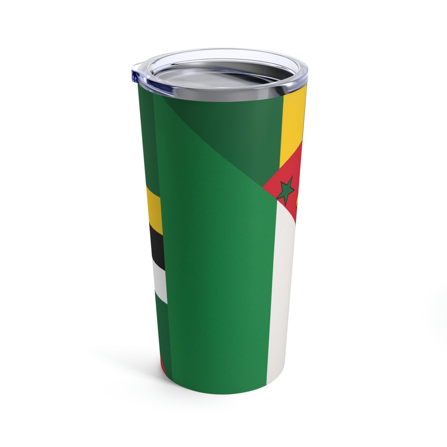 Italy Dominica Flag Half Italian Dominican Tumbler 20oz