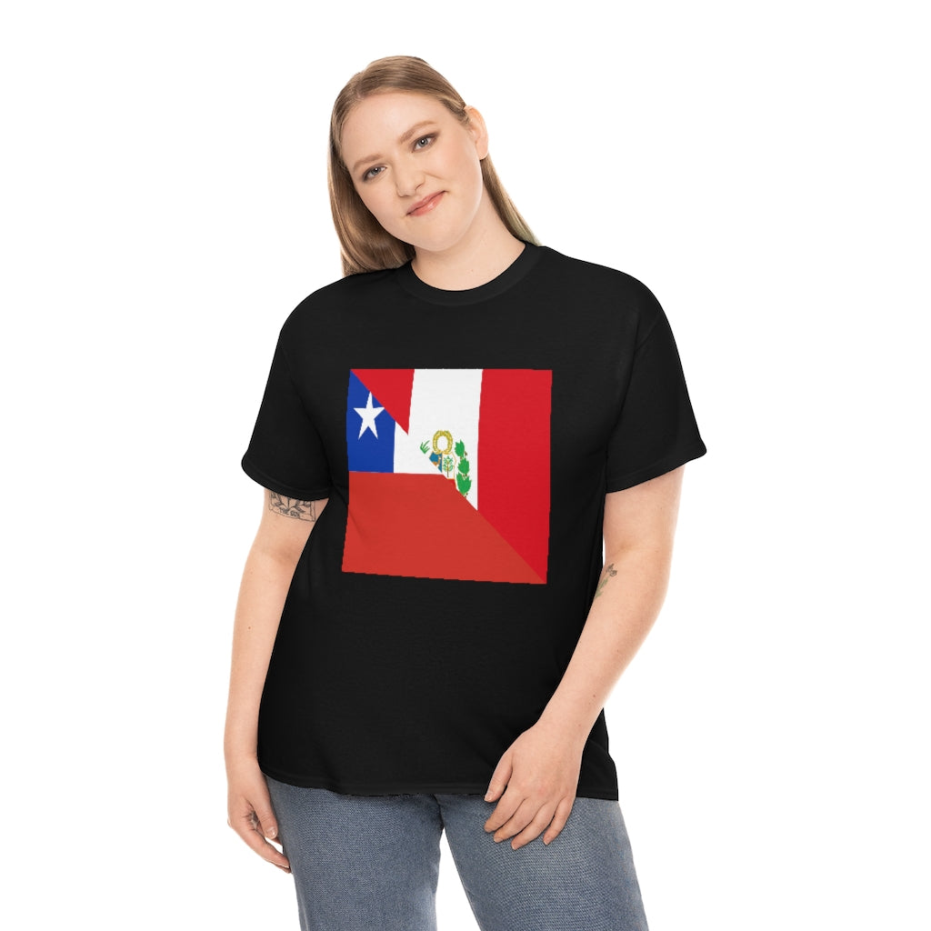 Peru Chile Flag Shirt | Peruvian Chilean Men Women TShirt