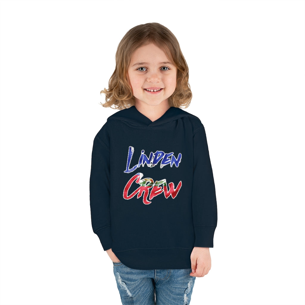 Toddler Linden Crew Haitian Flag Pullover Fleece Hoodie