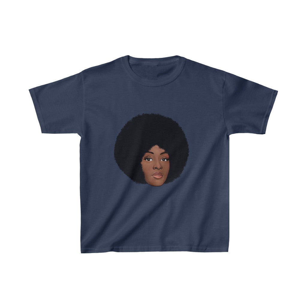 Kids The Face Tee | Black Woman T-Shirt | Unisex Tee Shirt