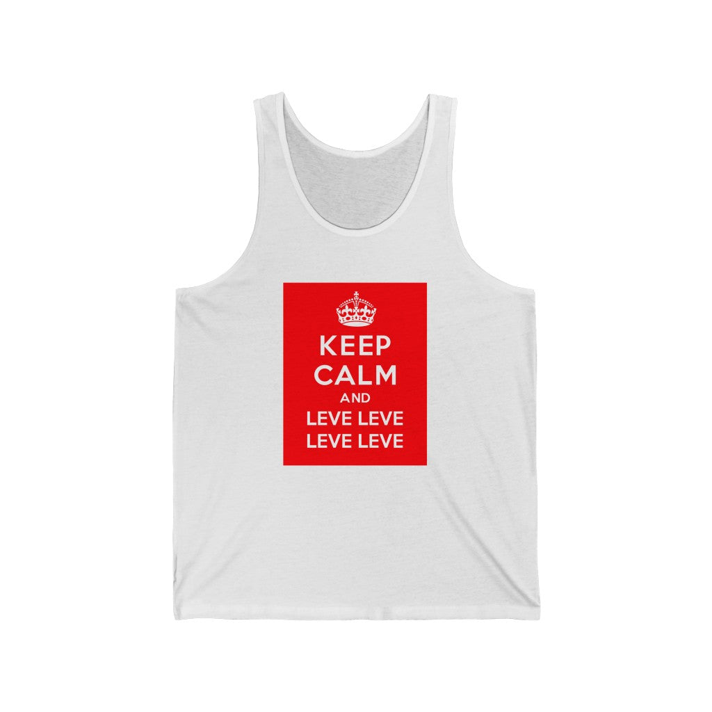 Keep Calm and LEVE LEVE LEVE Tank Top