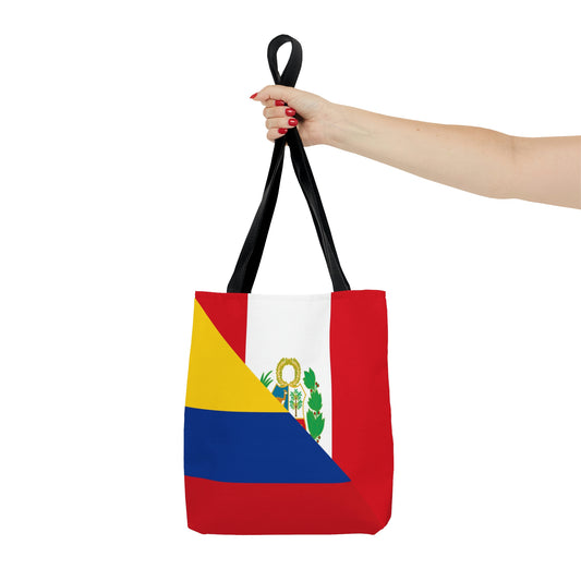 Peru Colombia Flag Peruvian Colombian Tote Bag | Shoulder Bag