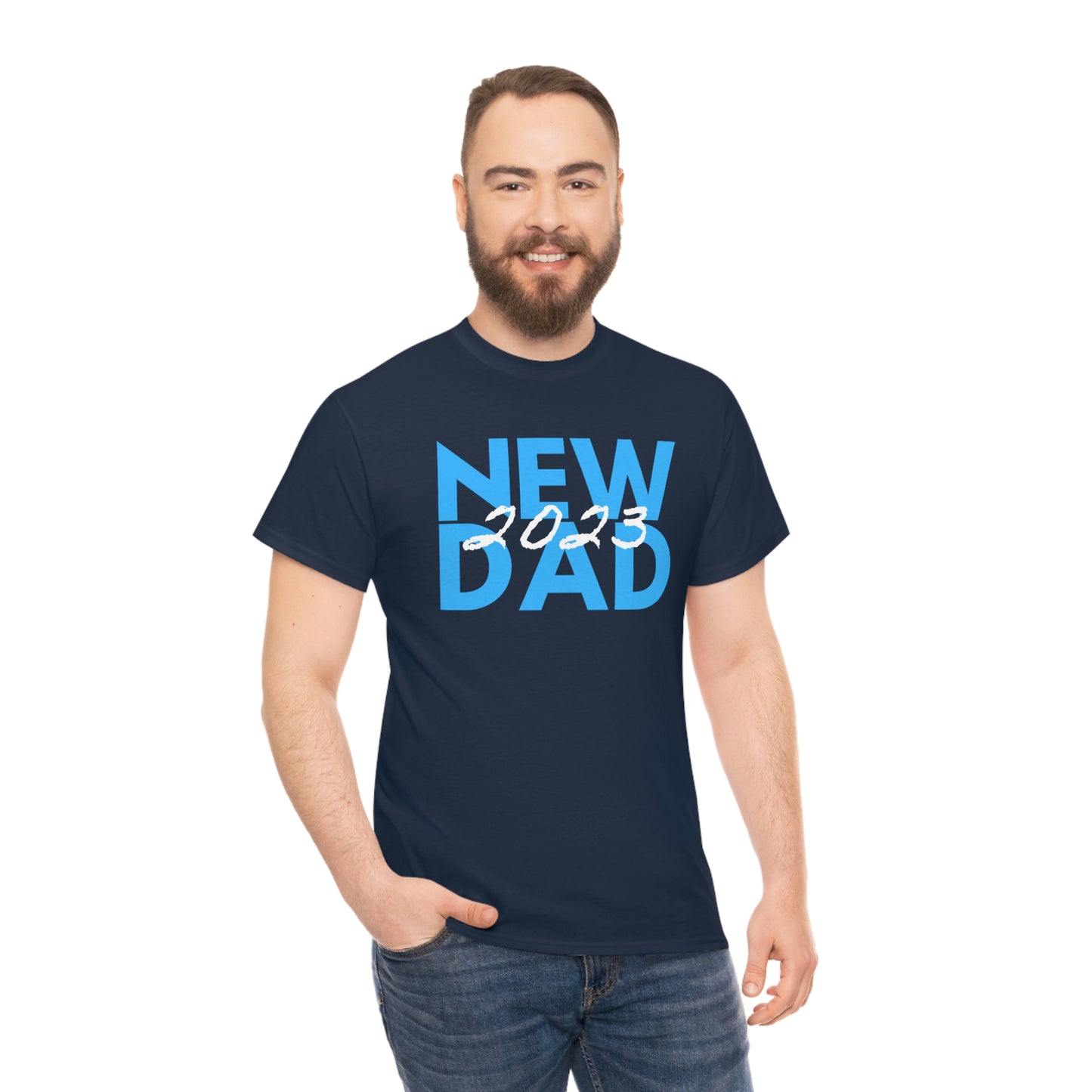 New Dad 2023 First Time Father T-Shirt | Unisex Tee Shirt