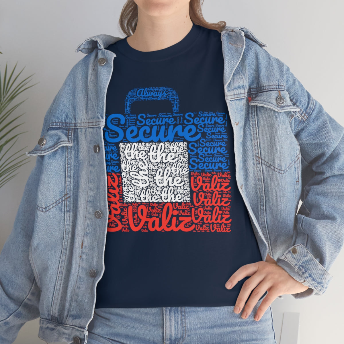 Secure the Valiz Tee Shirt | Unisex Haitian Flag Haiti T-Shirt