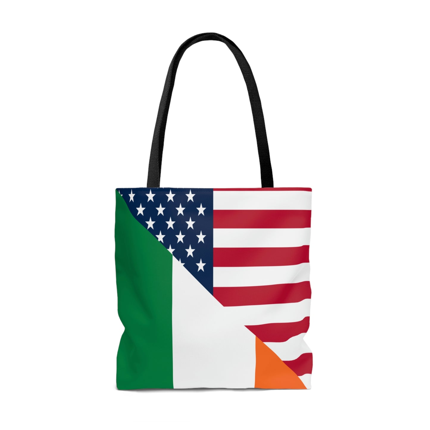 Irish American Flag Half Ireland USA Tote Bag | Shoulder Bag