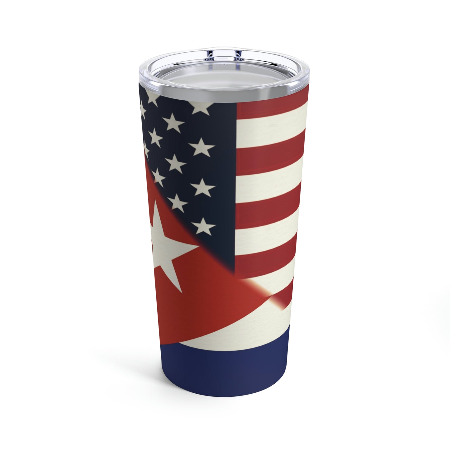 Cuba America Flag | USA Cuban Flag Tumbler 20oz