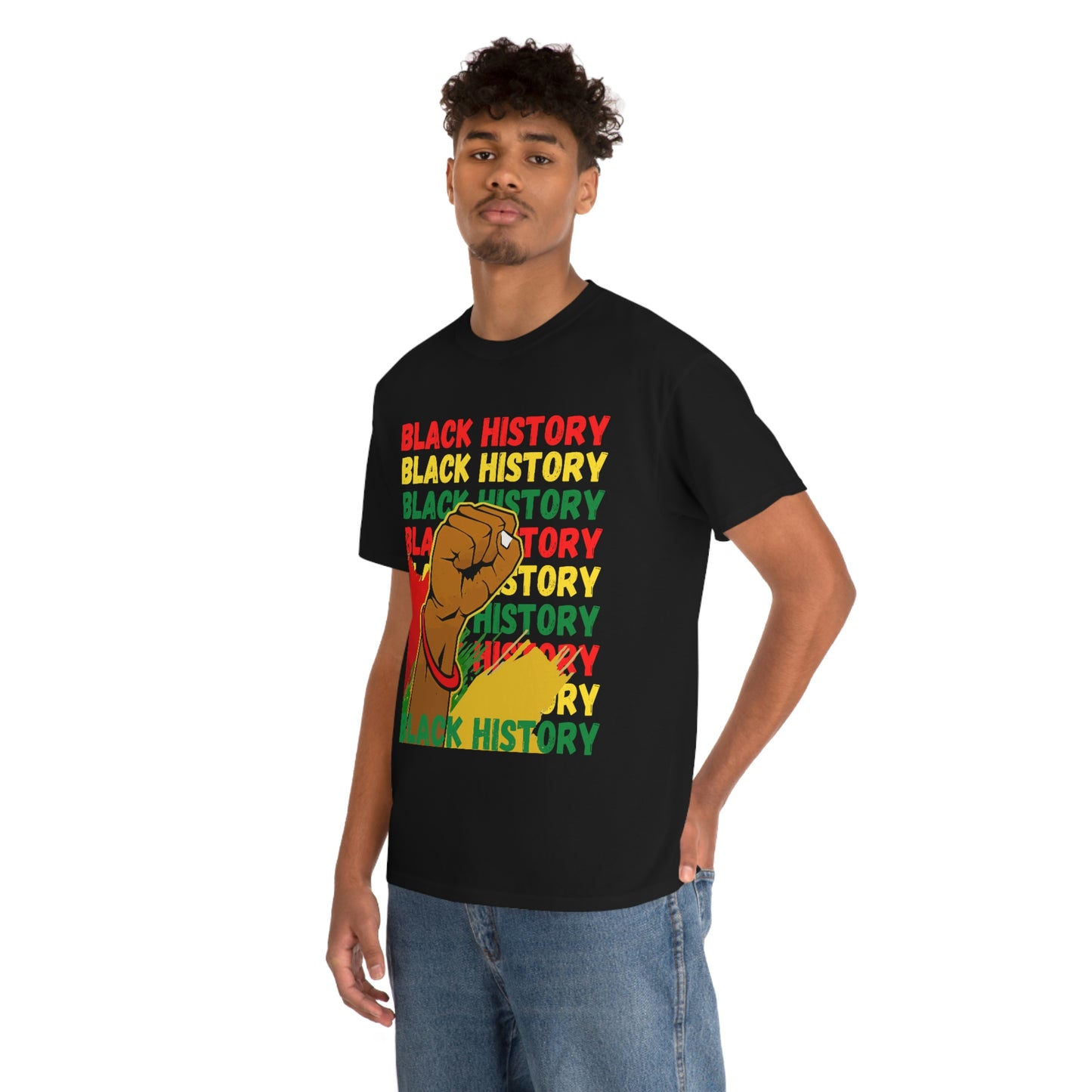 Black History Month Fist Tee | Black Excellence African American History