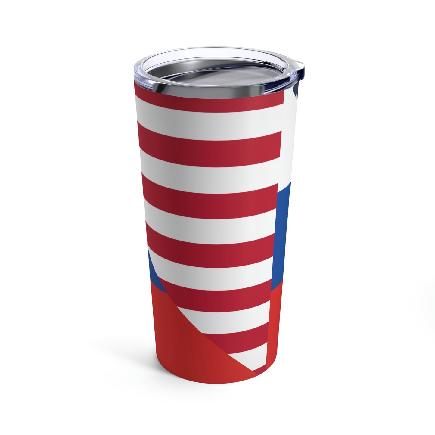 Slovakia American Flag Half Slovakian USA Tumbler 20oz