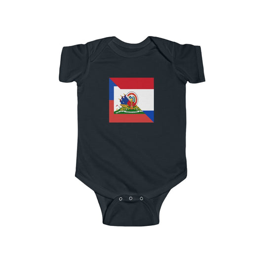 Haiti Paraguay Baby Bodysuit | Haitian Paraguayan Baby Boy Girl