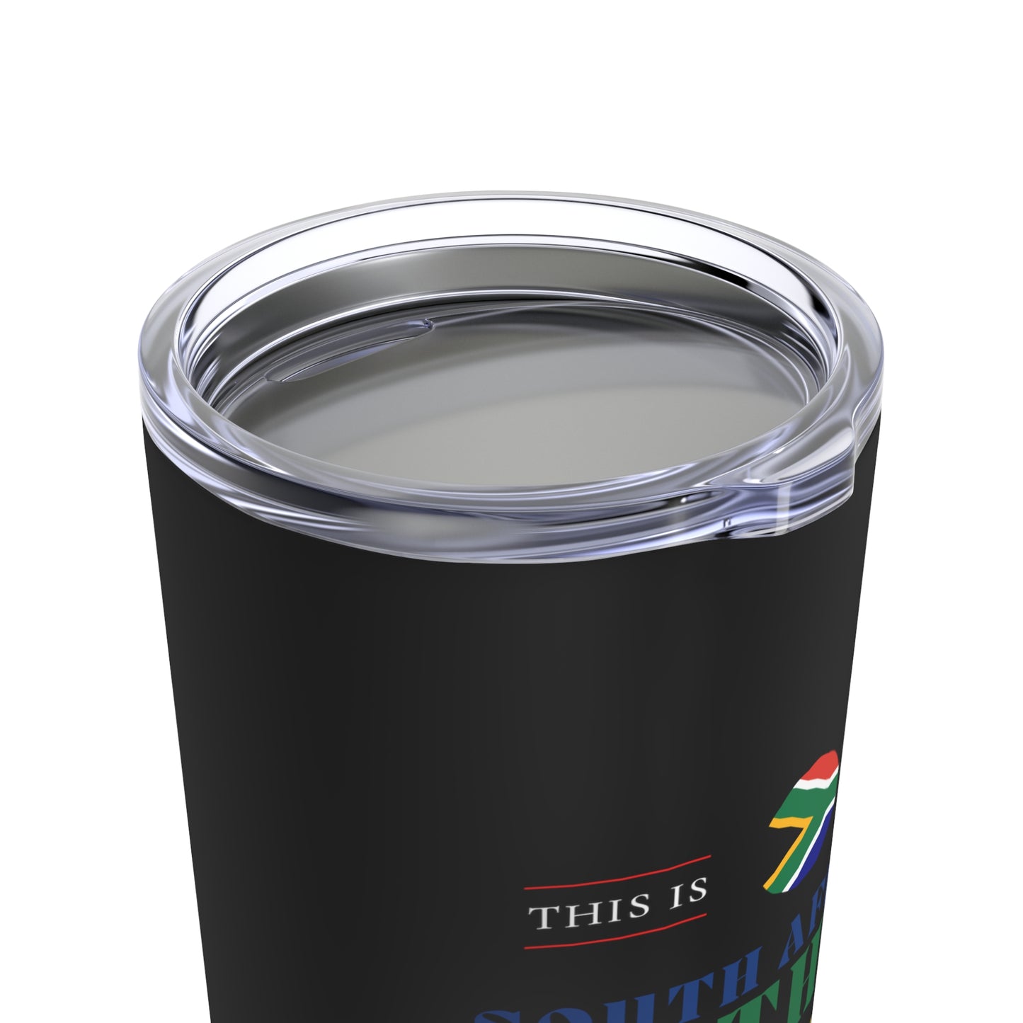 South African Father Looks Like Africa Flag Fathers Day Tumbler 20oz Beverage Container