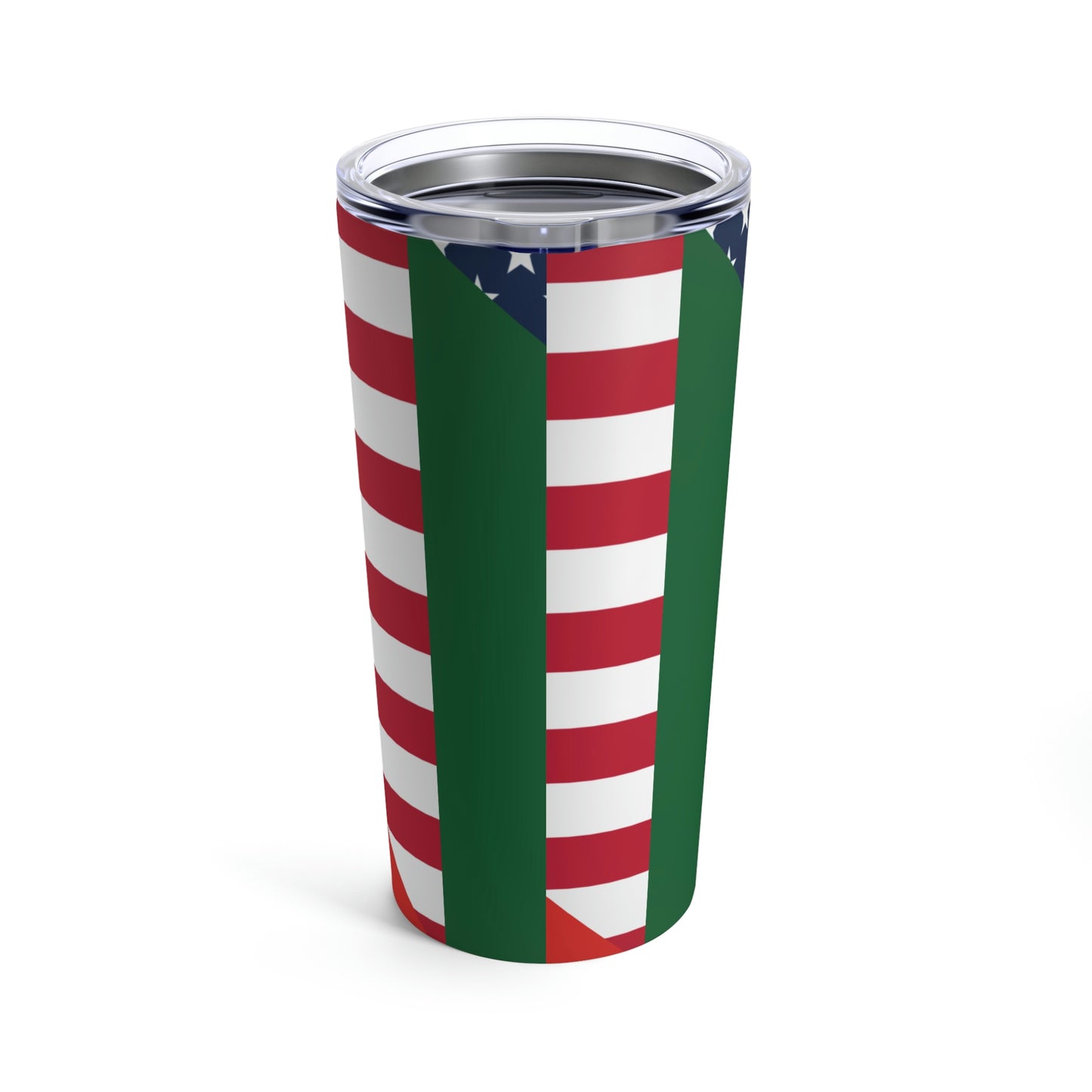 Portugal American Flag Half Portuguese USA Tumbler 20oz