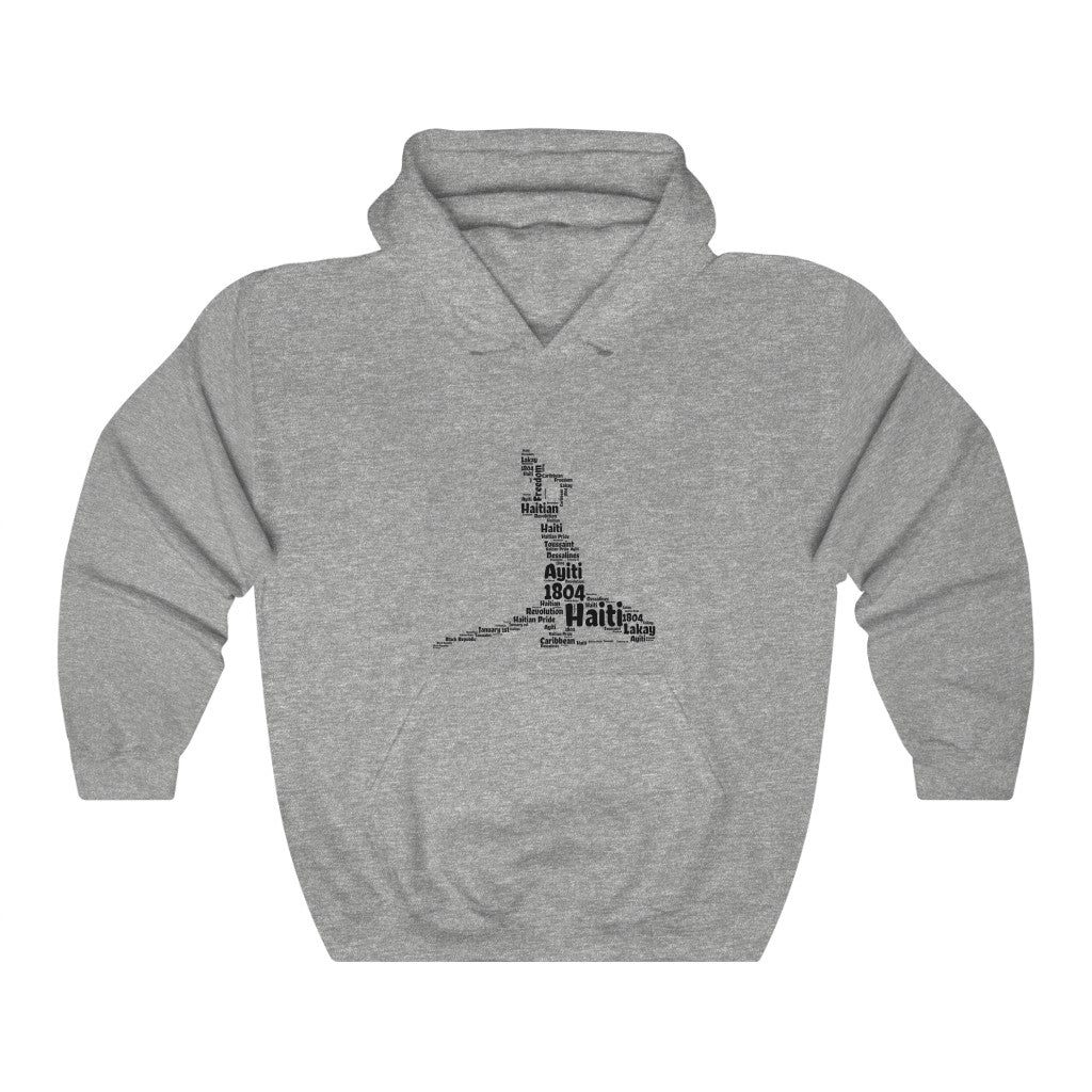 Neg Mawon Haitian Shapecloud Hoodie  | Neg Marron Haiti Pullover