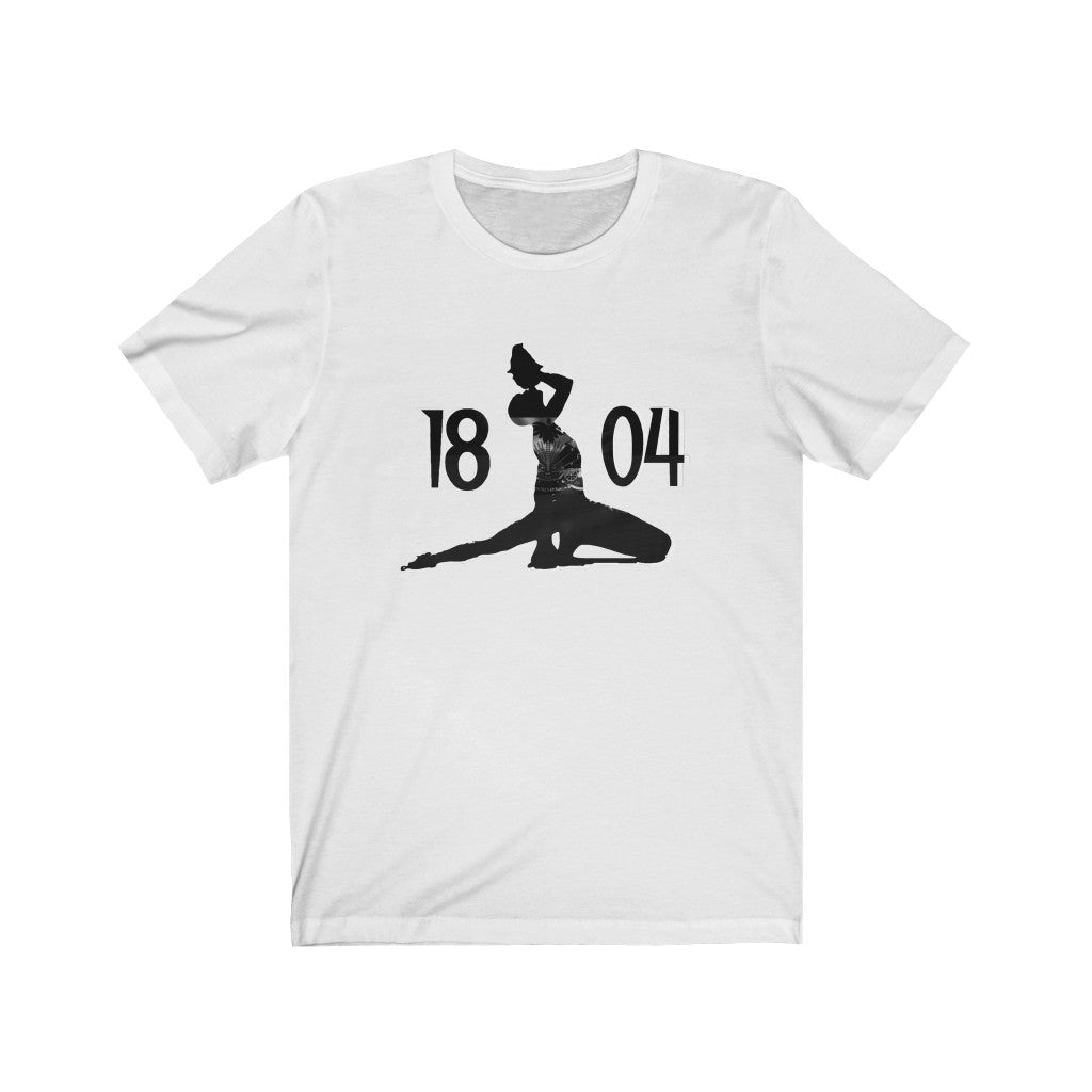 Black and White Neg Marron 1804 Haiti Tee | Haitian Neg Mawon T Shirt