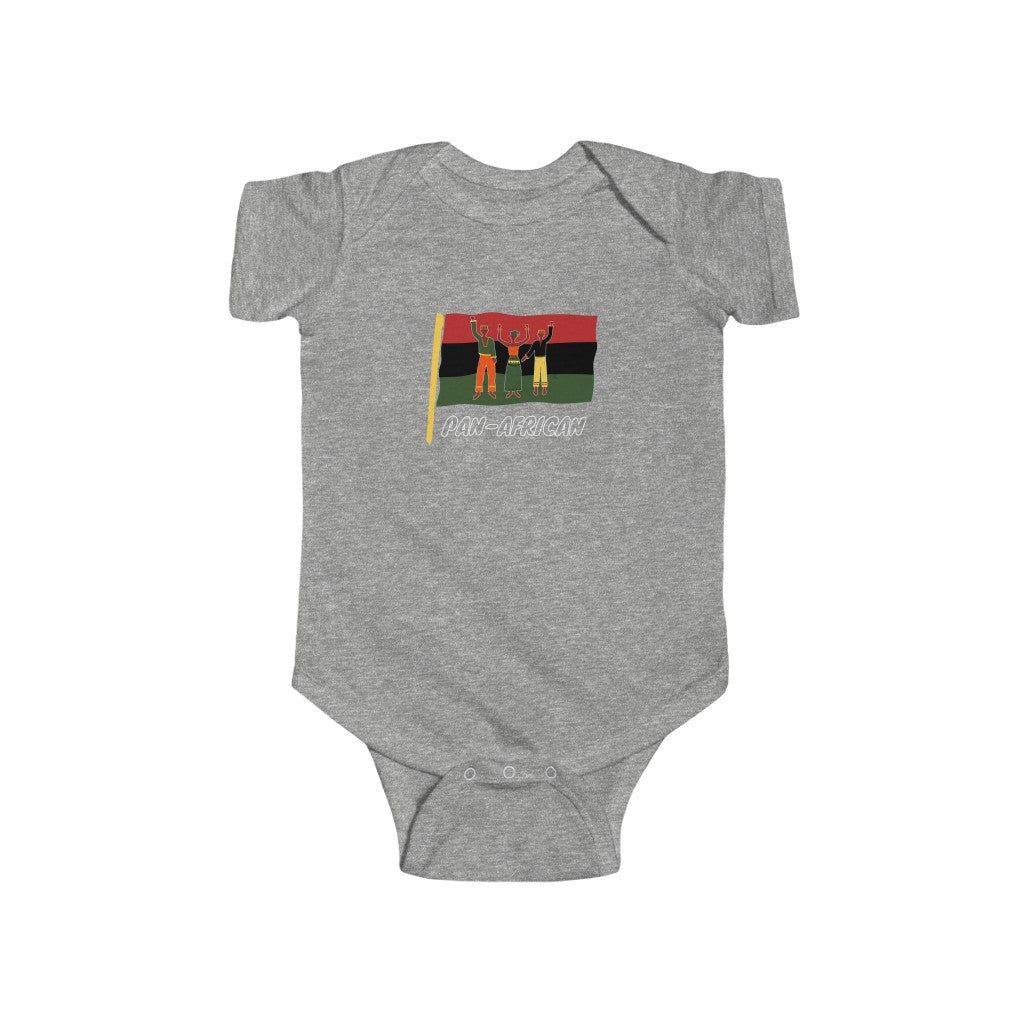 Baby Pan-African Flag | African Diaspora Baby Boy Girl Outfit