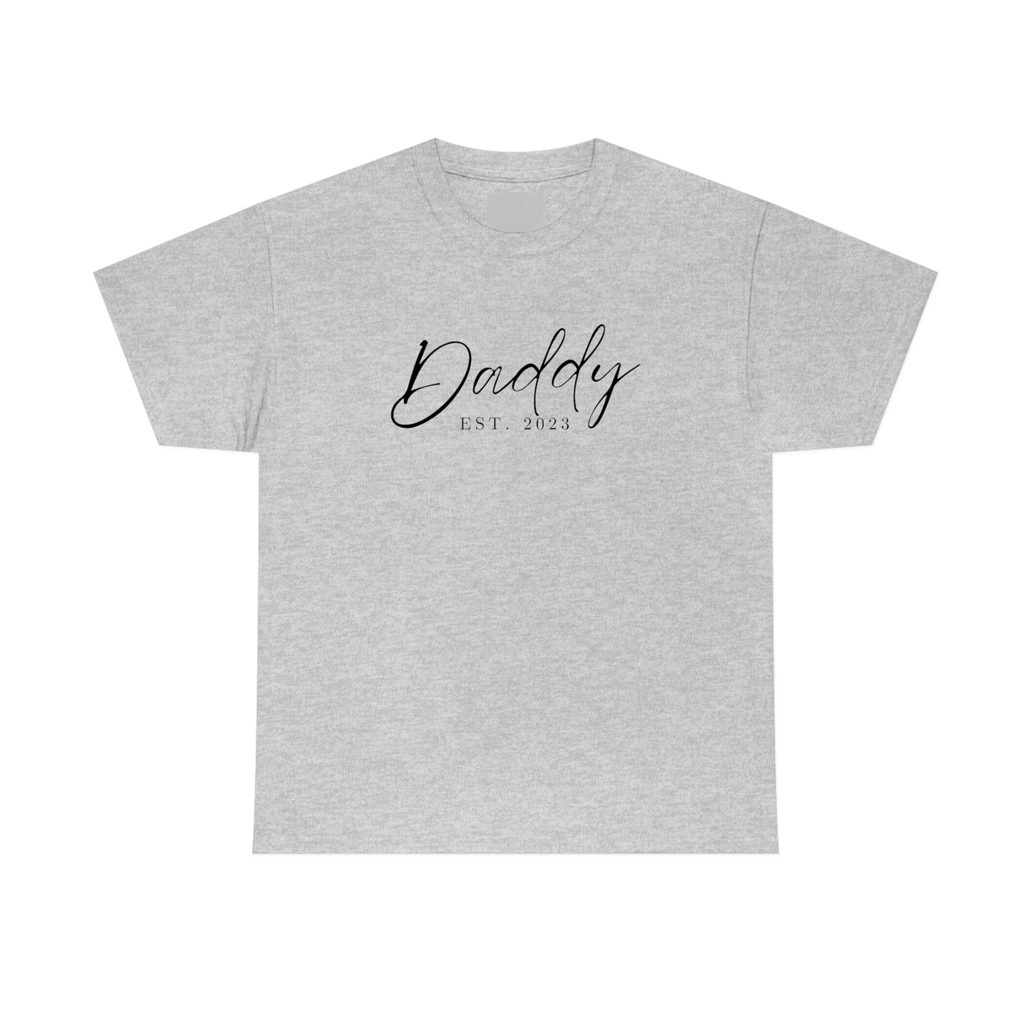 Daddy Est 2023 Fathers Day Gift for Dad 2 T-Shirt | Unisex Tee Shirt