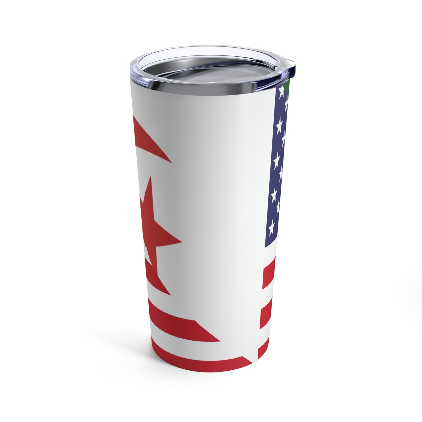 Algeria American Flag Algerian USA Tumbler 20oz