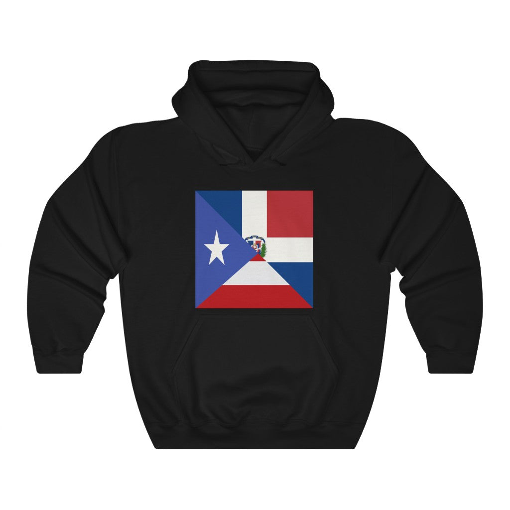 Dominican Republic Puerto Rican Flag Hoodie | DR PR Men Women Pullover