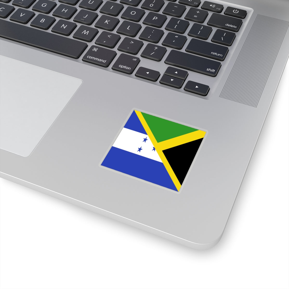 Jamaican Honduran Flag Sticker | Jamaica Honduras Flag Sticker