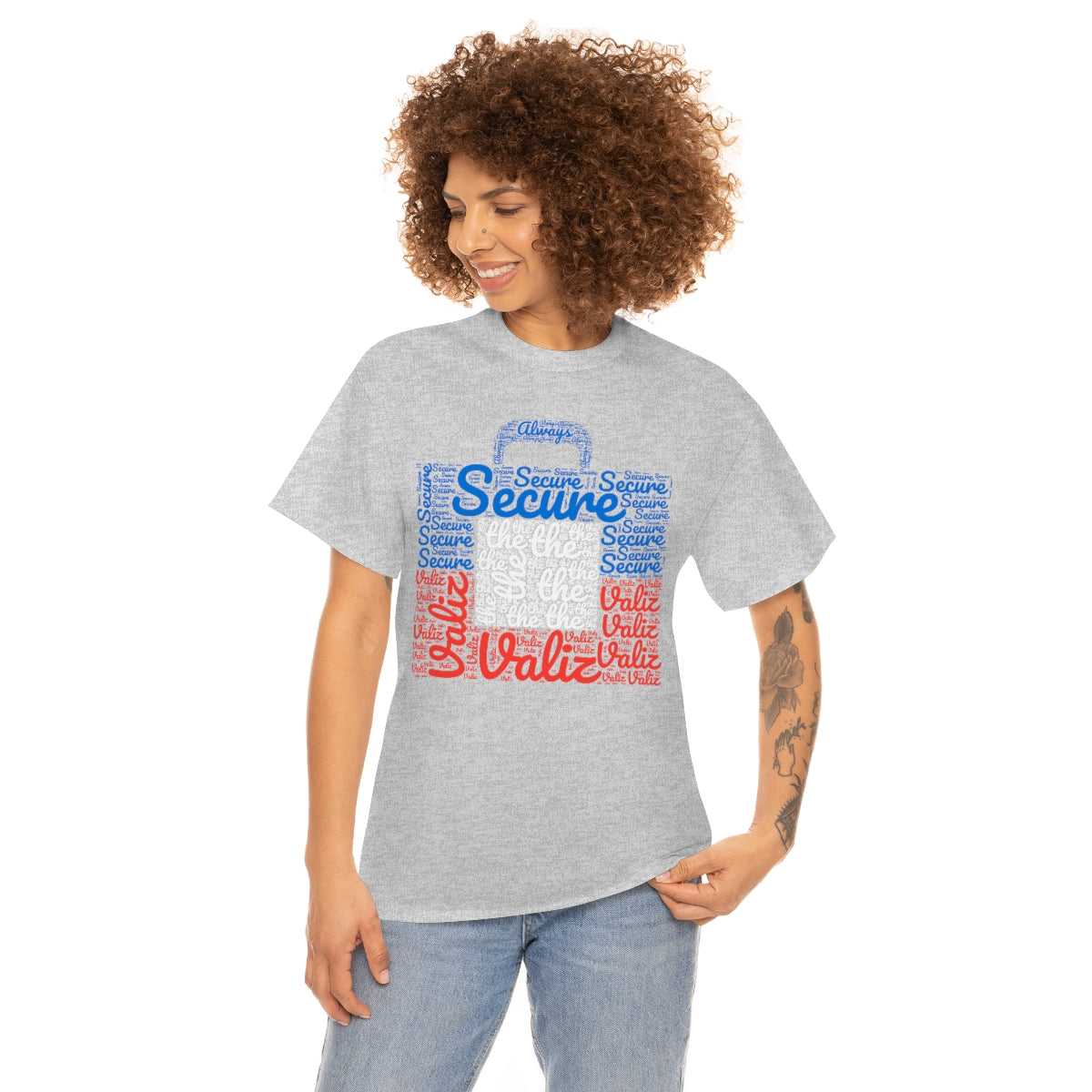 Secure the Valiz Tee Shirt | Unisex Haitian Flag Haiti T-Shirt