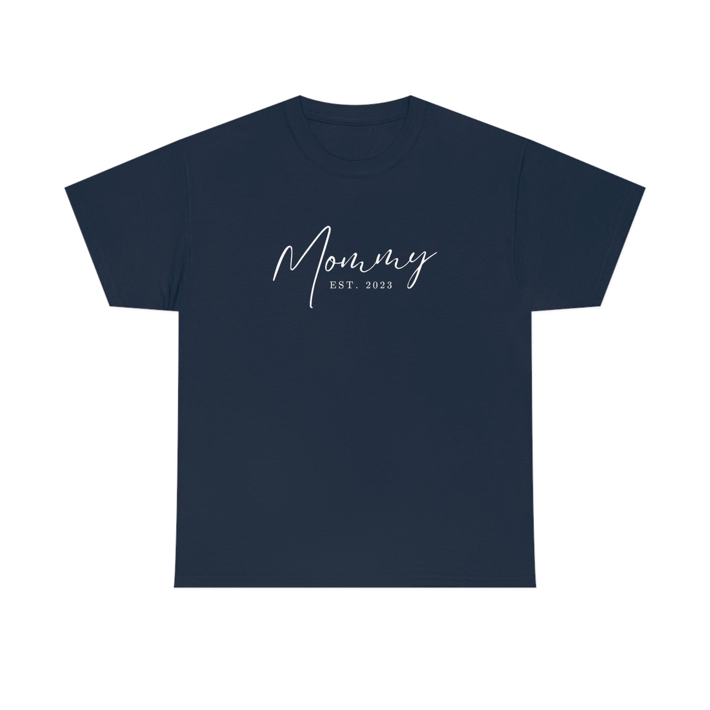 Mommy Est 2023 Mothers Day Gift for MOM 2 T-Shirt | Unisex Tee Shirt