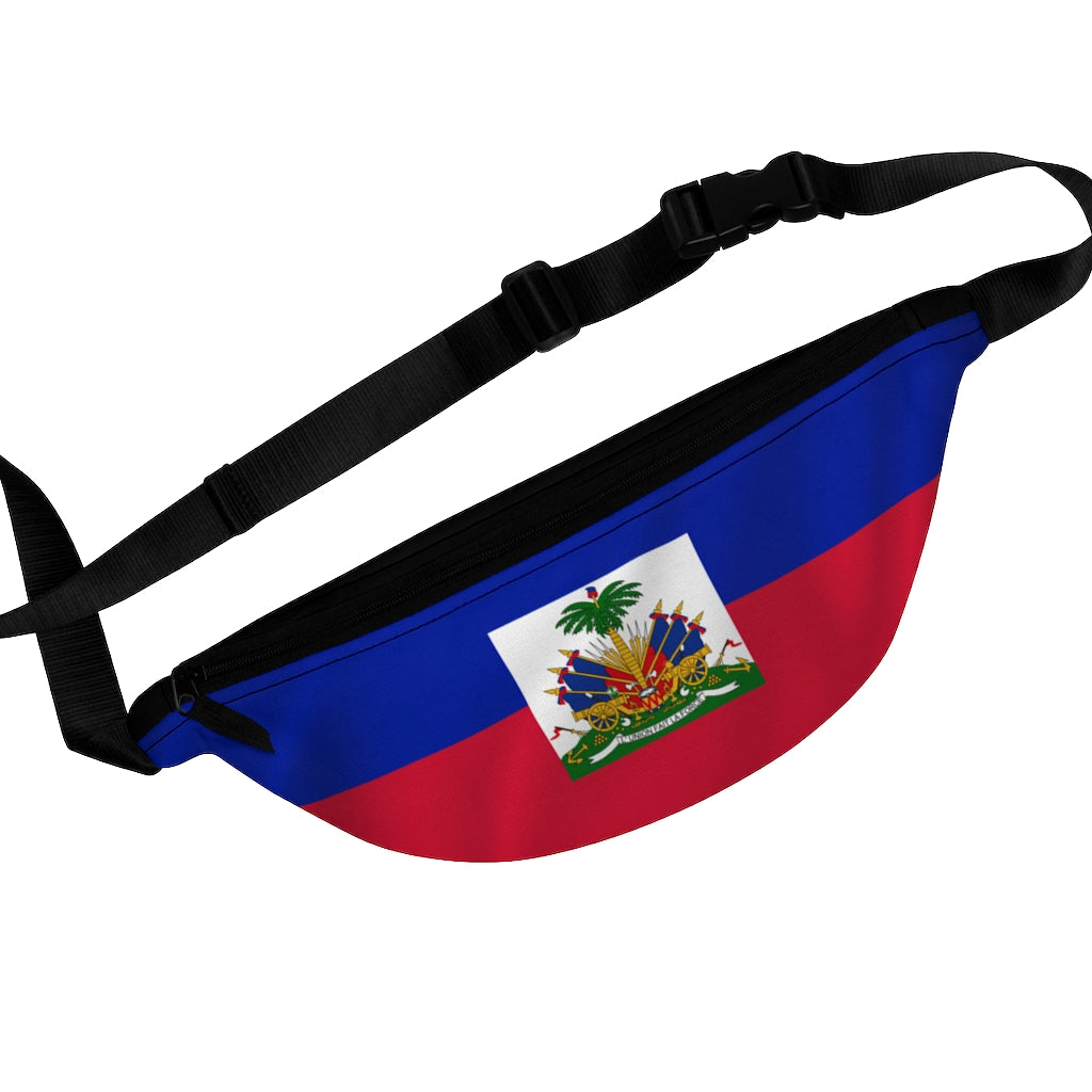 Haitian Flag Fanny Pack | Haiti Ayiti Belt Bag