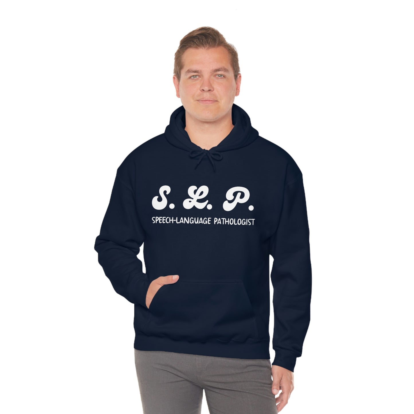 SLP Hoodie | Unisex SLP Speech Language Pathologist Hooded Sweatshirt