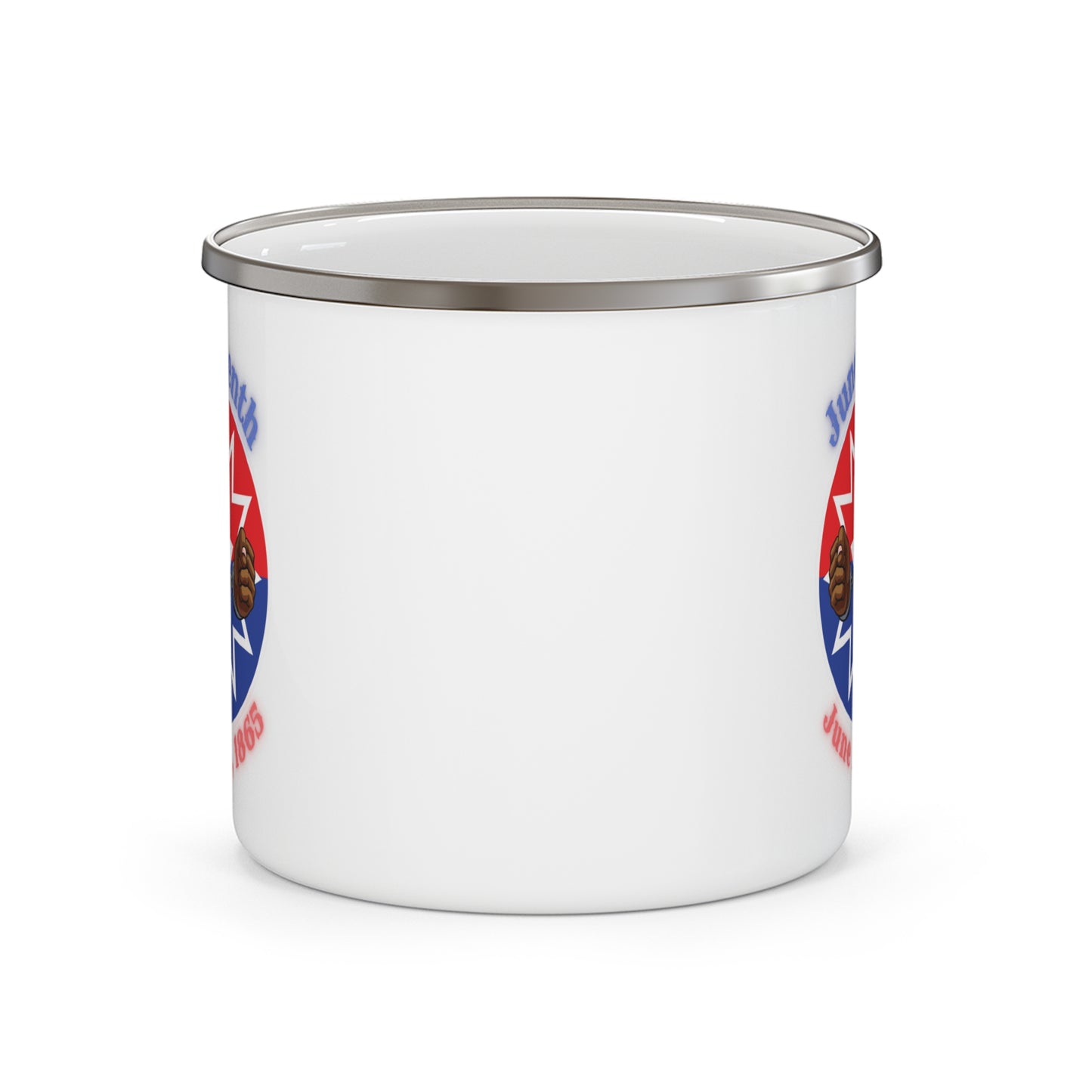 Juneteenth | June 19th Freedom Day Jubilee Day Liberation Day 12oz Enamel Mug