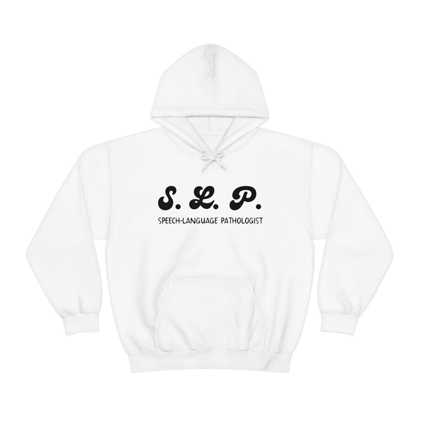 SLP Hoodie | Unisex SLP Speech Language Pathologist Hooded Sweatshirt