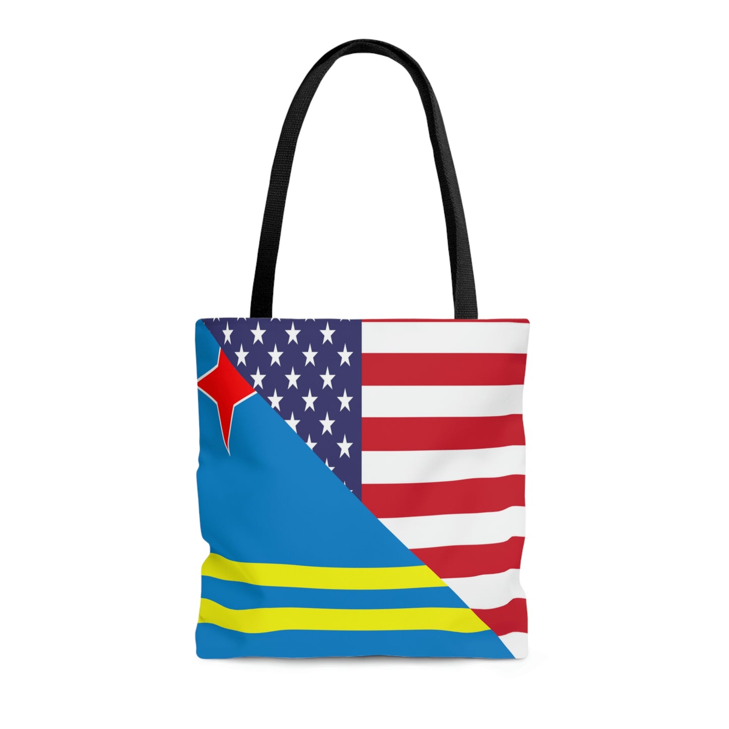 Aruba American Flag Aruban USA Tote Bag | Shoulder Bag