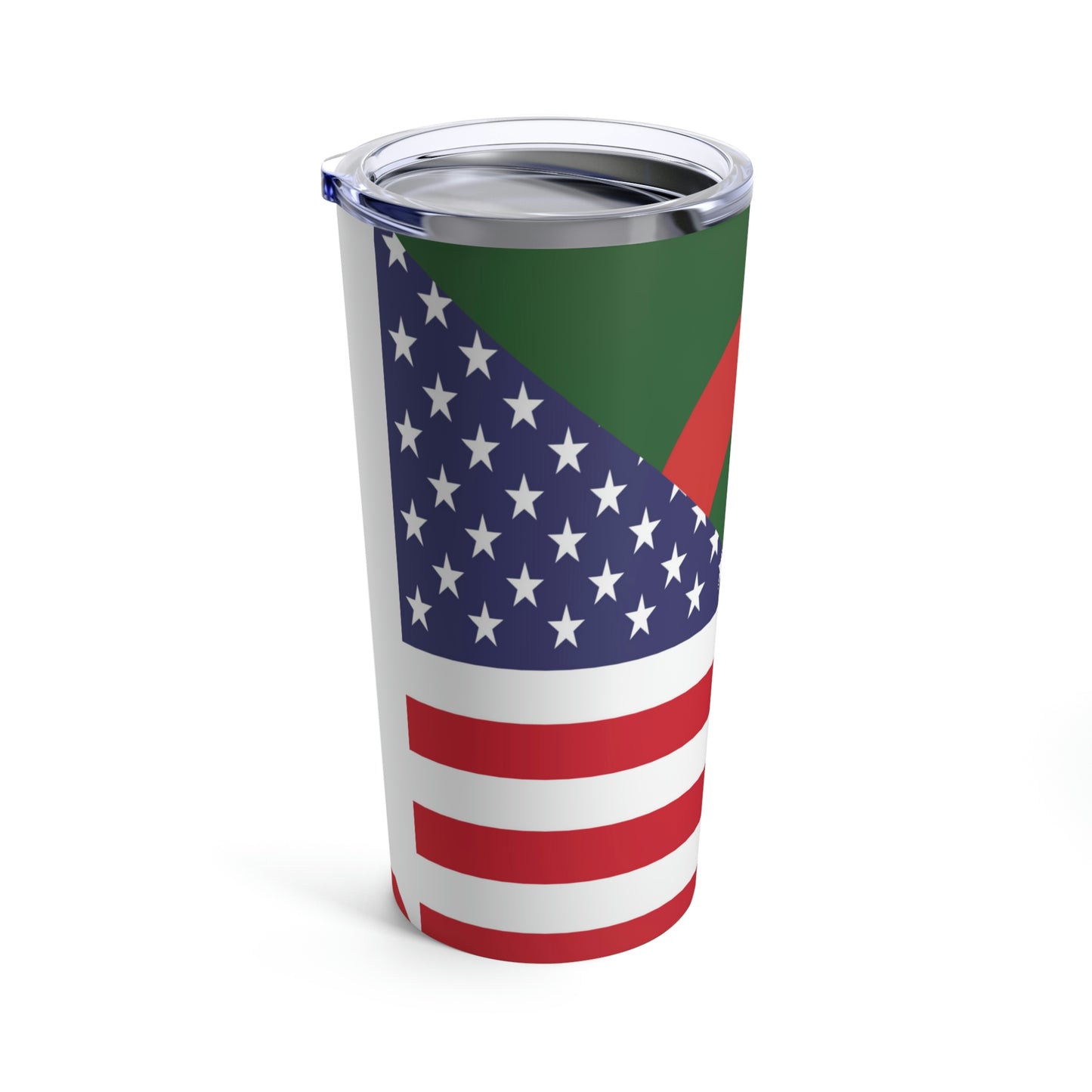 Algeria American Flag Algerian USA Tumbler 20oz