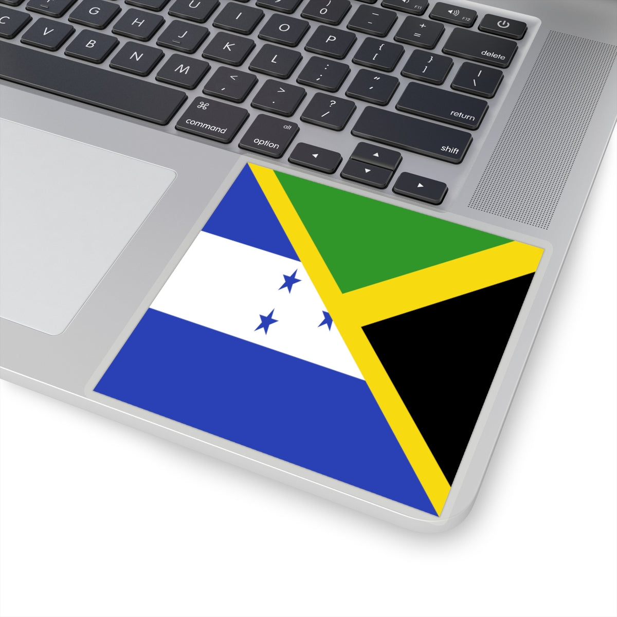 Jamaican Honduran Flag Sticker | Jamaica Honduras Flag Sticker