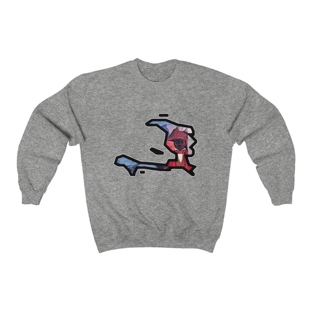 Dessalines Island Crewneck Sweatshirt | Haiti Ayiti Haitian Clothes