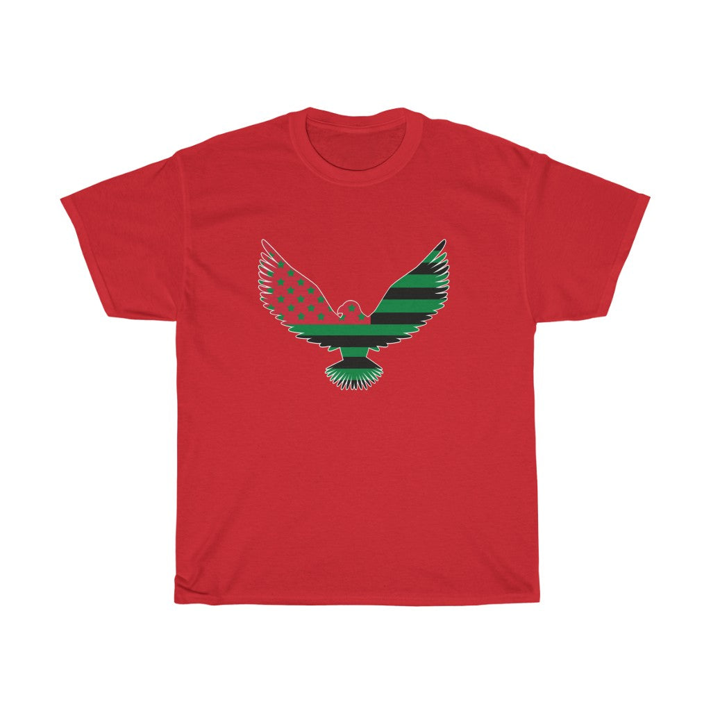 Pan African Flag US Eagle Tee