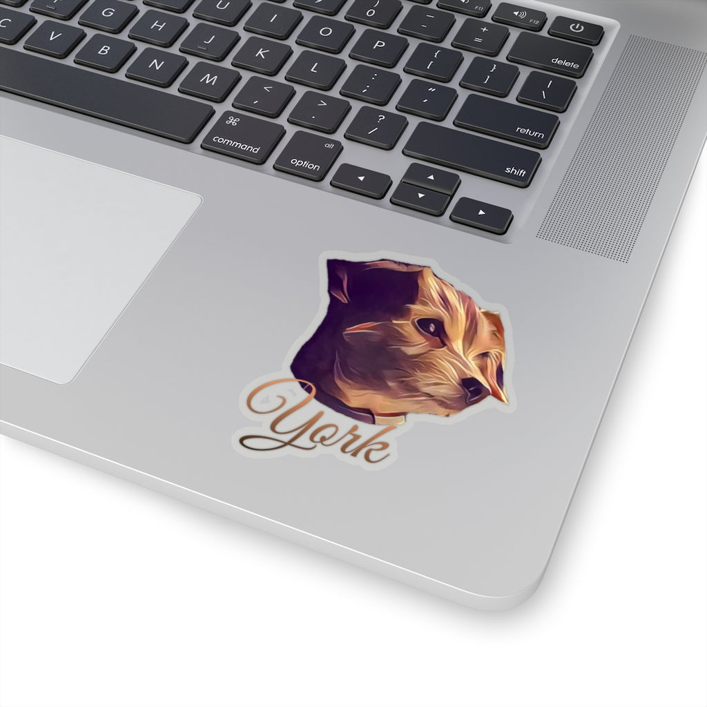 York Sticker | Yorkie Mix Dog Puppy Sticker