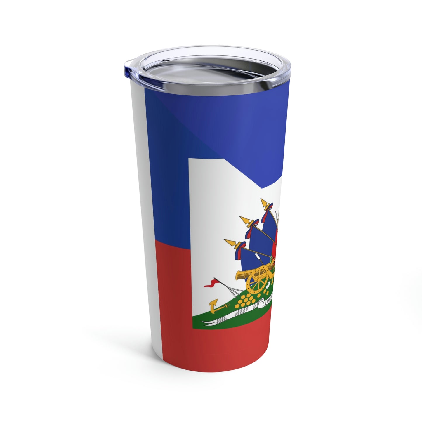 Haitian Honduran Half Haiti Honduras Flag Tumbler 20oz Beverage Container