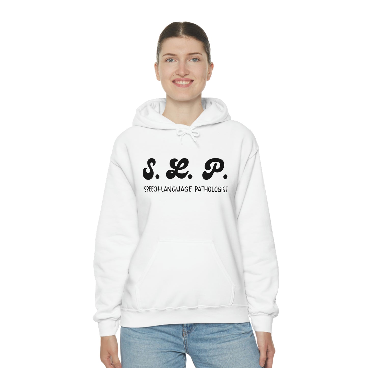 SLP Hoodie | Unisex SLP Speech Language Pathologist Hooded Sweatshirt