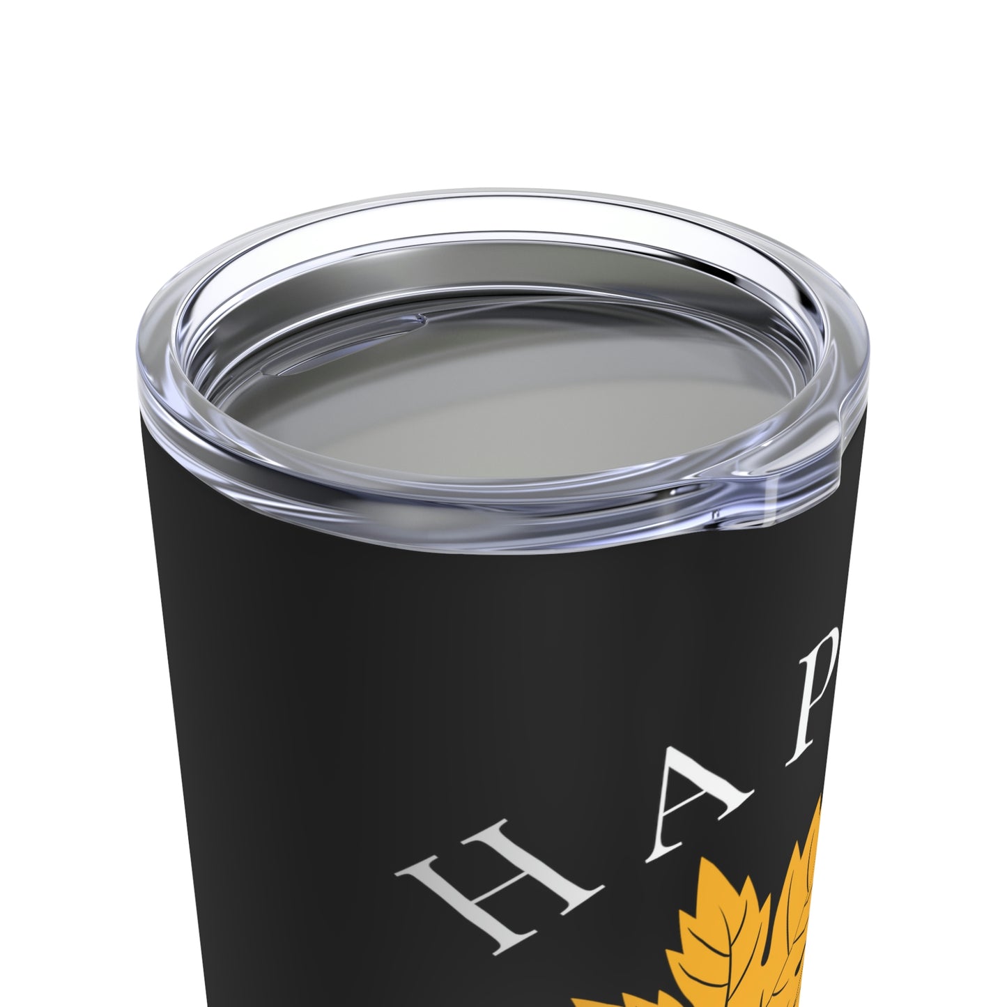 Happy Fall Yall | Yellow Leaf White Autumn Leaves Tumbler 20oz