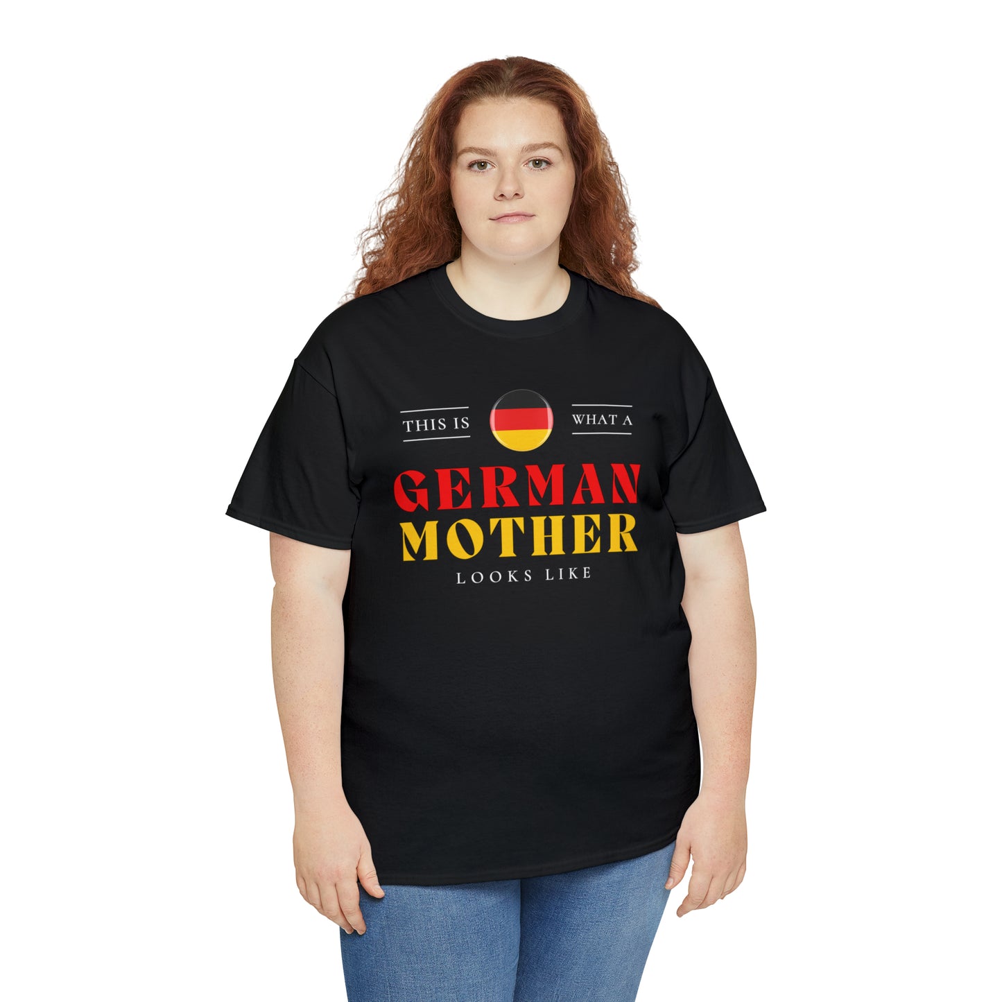 German Mother Looks Like Germany Flag Mothers Day T-Shirt | Unisex Tee Shirt