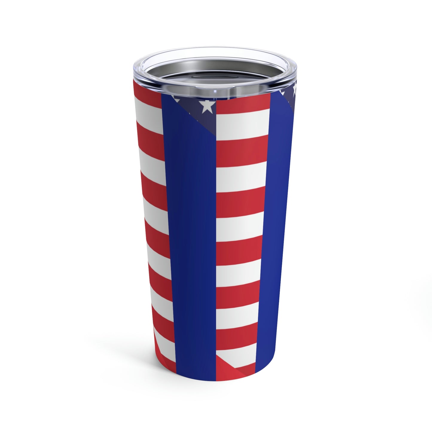 French American Flag France USA Tumbler 20oz