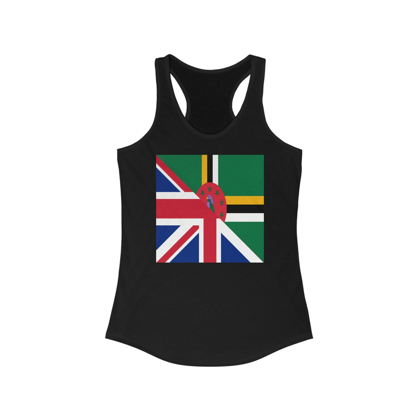 Women's Union Jack Dominica Tank Top l UK Dominican