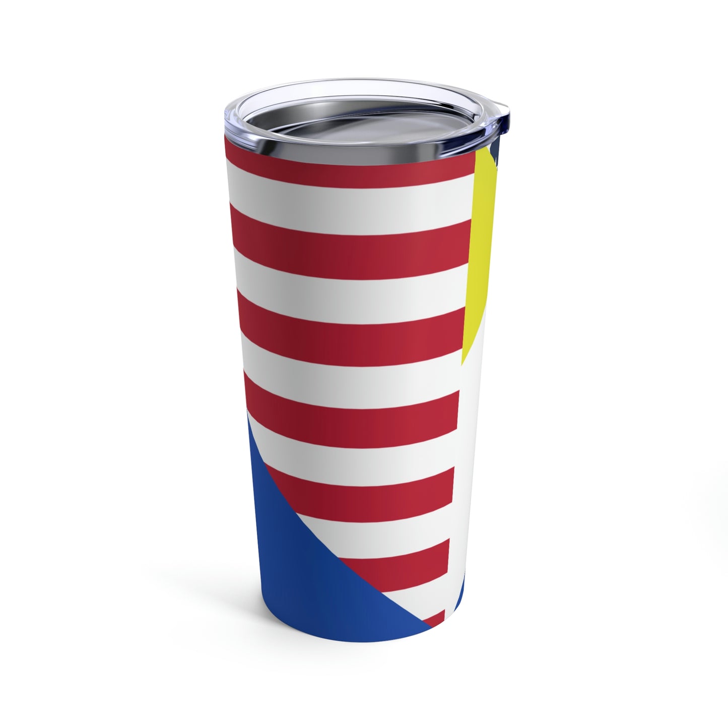 Bonairean American Flag Half Bonaire USA Tumbler 20oz