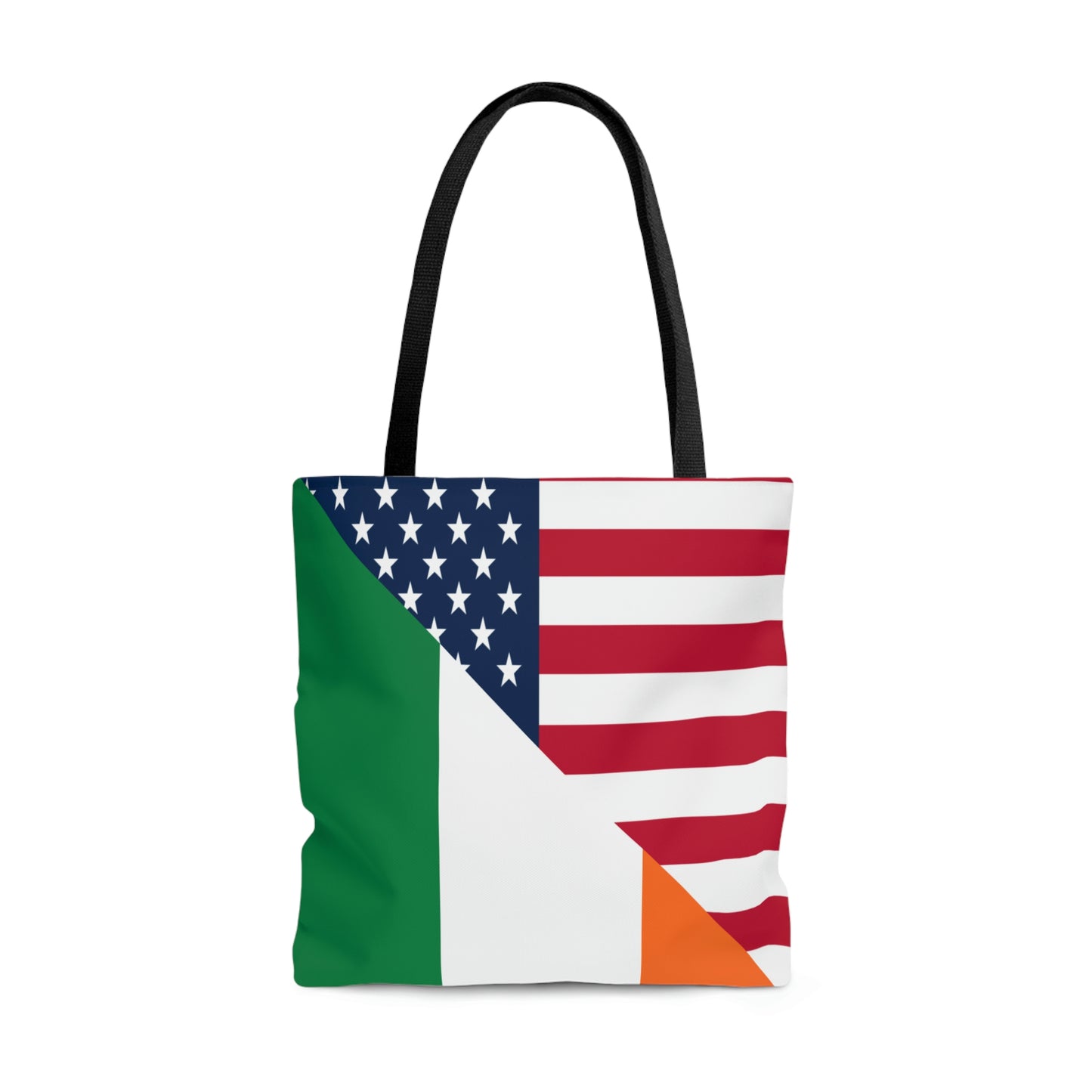 Irish American Flag Half Ireland USA Tote Bag | Shoulder Bag