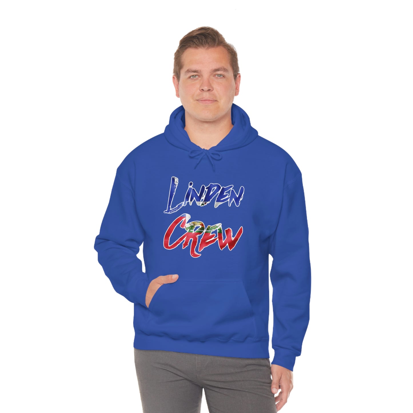 Linden Crew Haitian Flag Hoodie