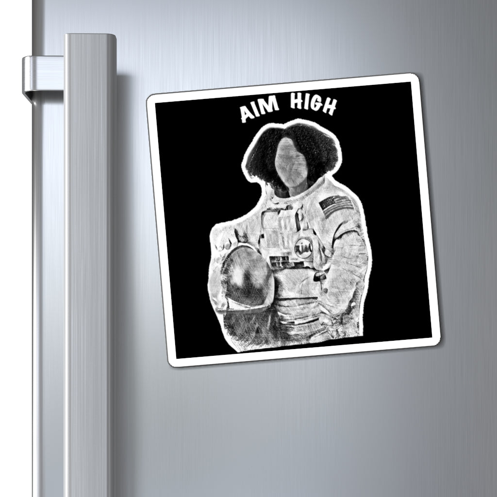 Aim High | Reach for the Stars Magnet