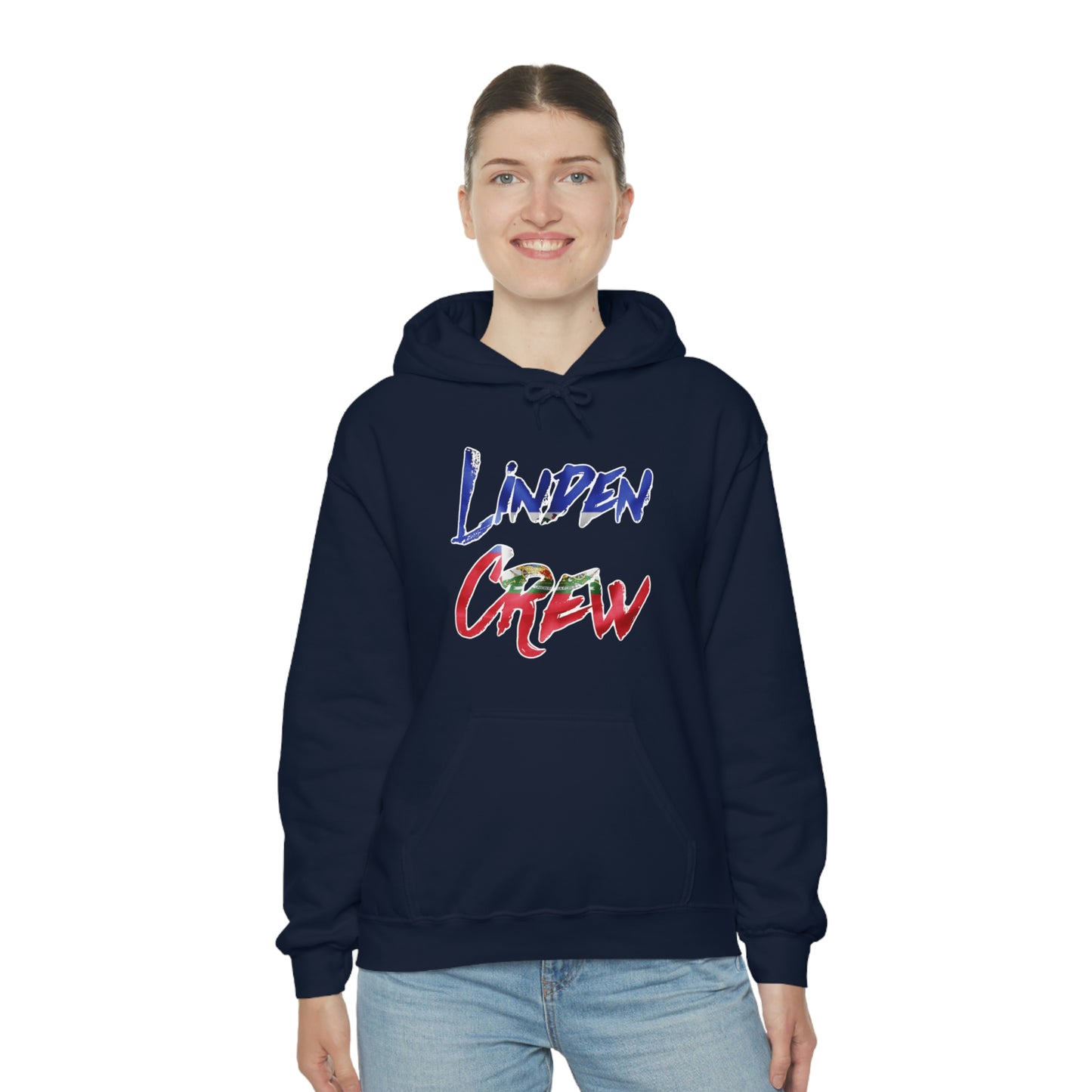 Linden Crew Haitian Flag Hoodie