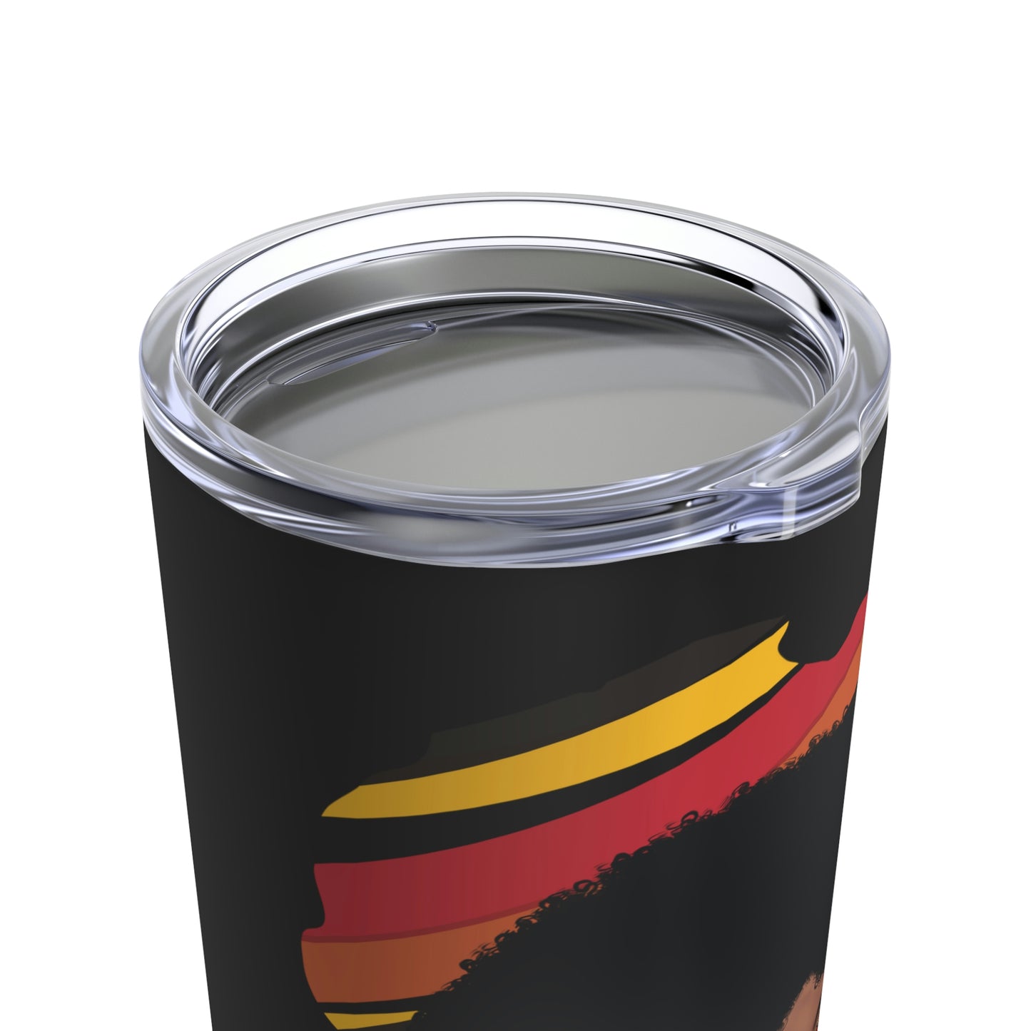 African Woman Glasses | Africa Continent Tumbler 20oz
