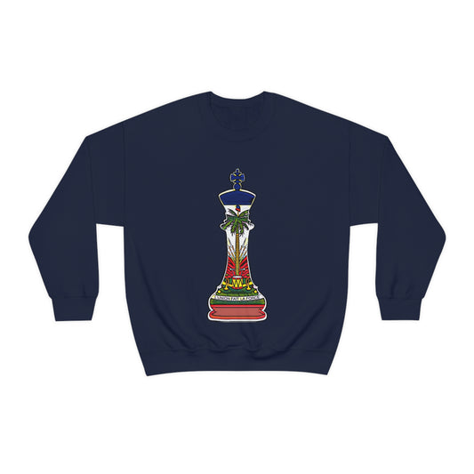 Haitian King Flag Crewneck Sweatshirt