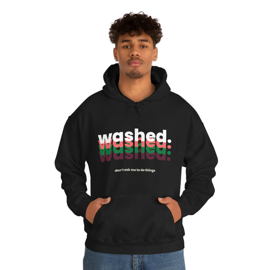 WASHED Hoodie | Dont Ask Me To Do Things Unisex Hooded Sweatshirt