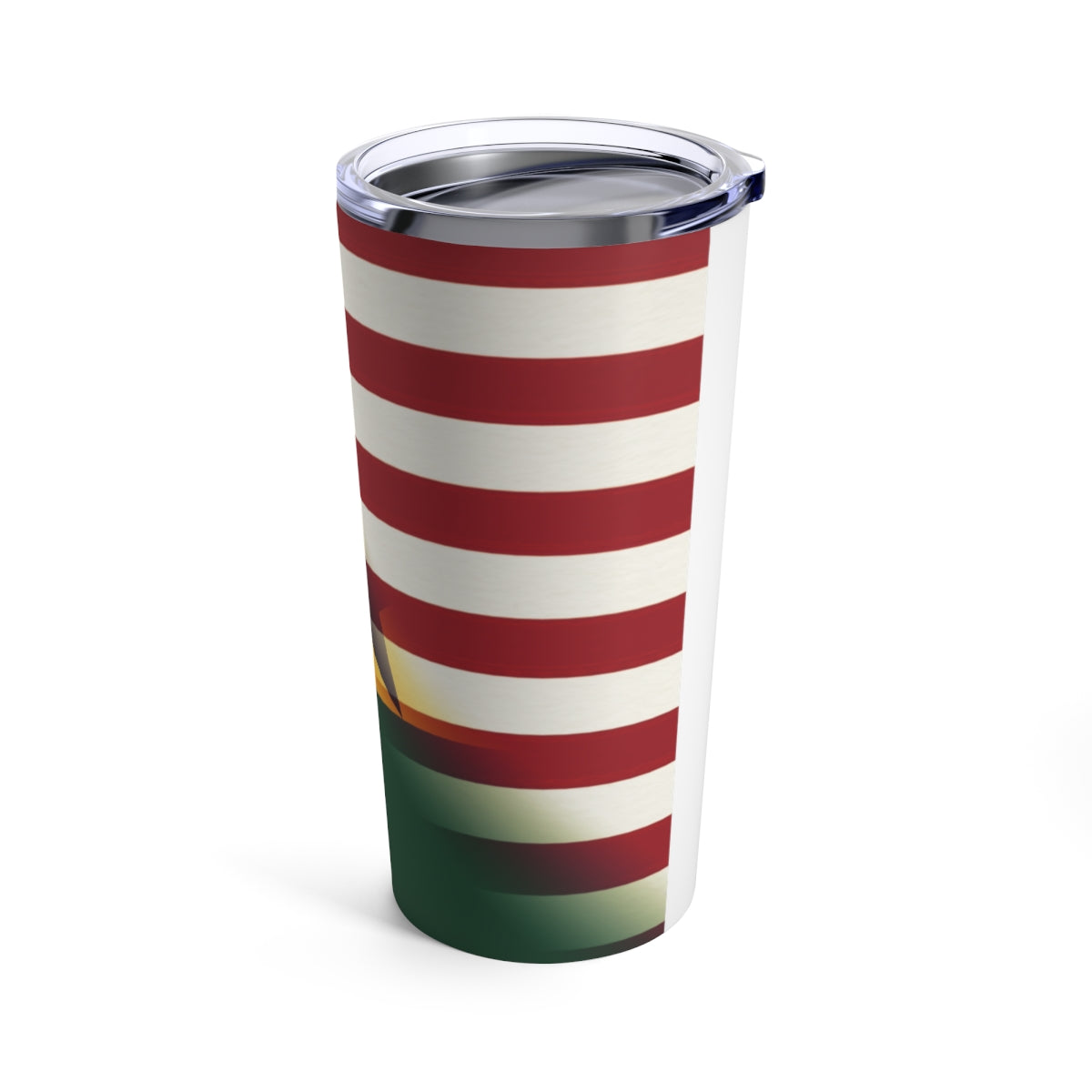 Ghana America Flag | Half Ghanaian Tumbler 20oz